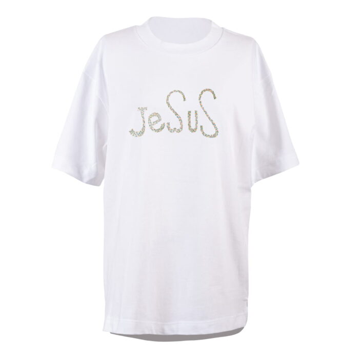 jewsus white T Jewsus - Image 1